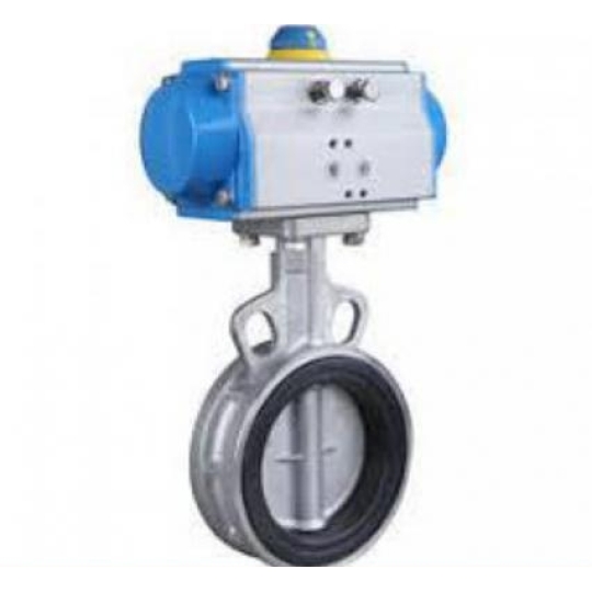 Van Bướm Inox Khí Nén