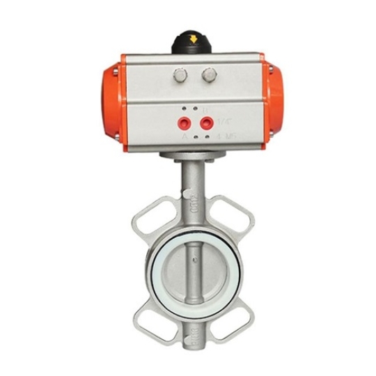 VAN BƯỚM INOX 304 KST KHÍ NÉN