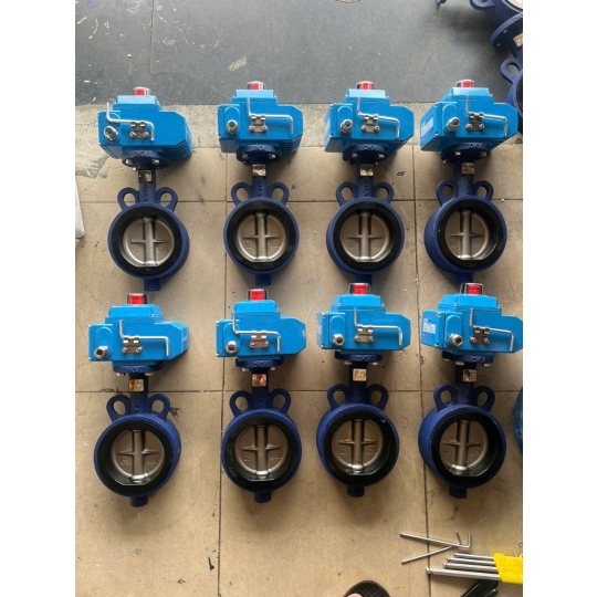 VAN BƯỚM GANG RON EPDM ĐIỆN SANPO MALAYSIA