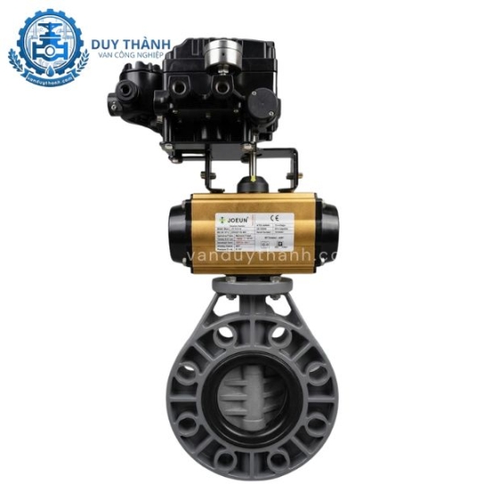 Van Bướm Nhựa Điều Khiển Khí Nén Tuyến Tính 4-20ma Joeun