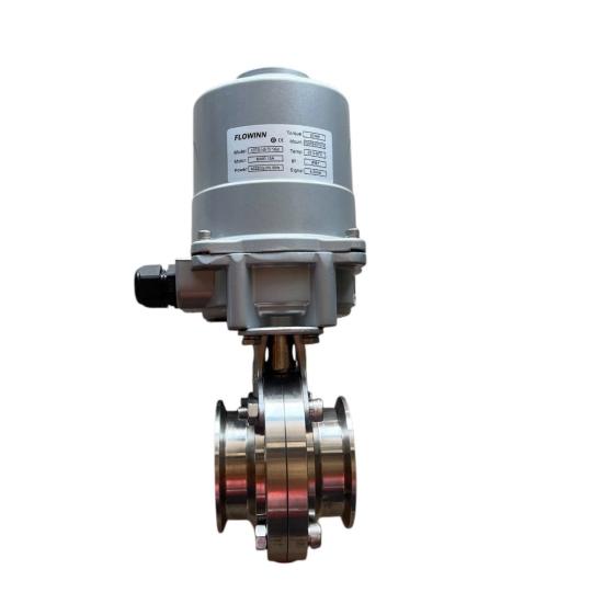 Van Bi Inox Vi Sinh 3 Ngả Tay Gạt