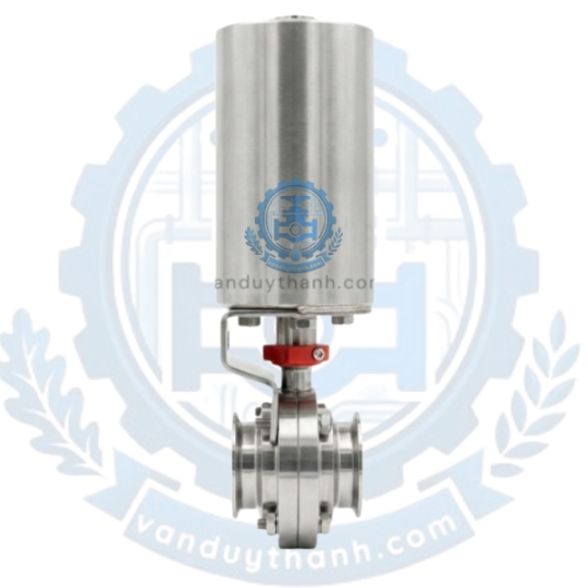 Van Bướm Inox 316L Vi Sinh Khí Nén