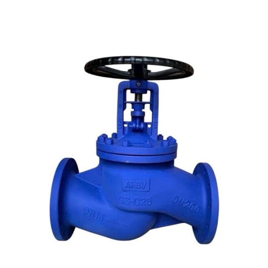 VAN CẦU HƠI INOX 304 MẶT BÍCH PN16 DN25