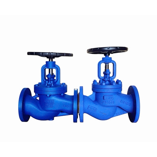 VAN CẦU HƠI INOX 304 MẶT BÍCH PN16 DN125