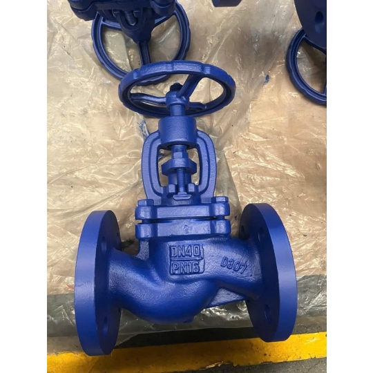 VAN CẦU HƠI GANG DN20 MẶT BÍCH PN16