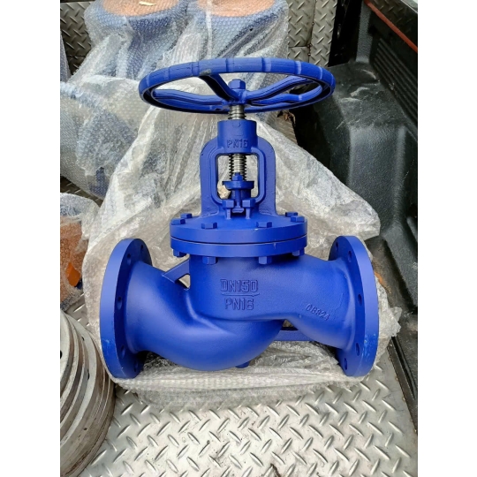 VAN CẦU HƠI GANG DN20 MẶT BÍCH PN16