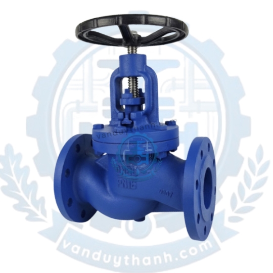 Van Cầu Hơi Gang Mặt Bích PN16 DN25