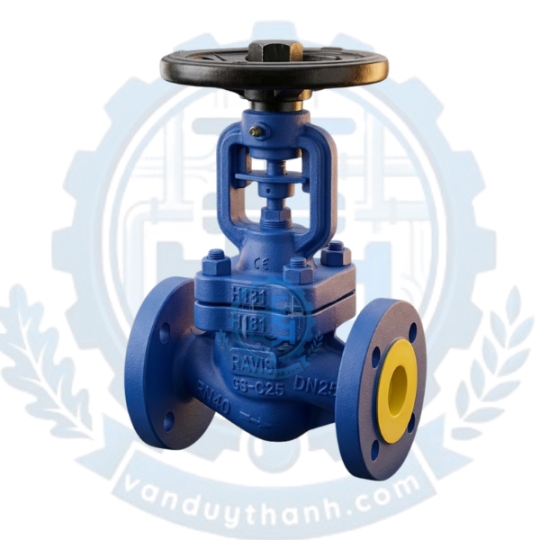 Van Cầu Hơi Gang Mặt Bích PN16 / DN20-DN350