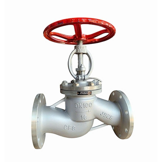 VAN CẦU HƠI INOX 304 MẶT BÍCH ERAV