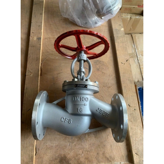 VAN CẦU HƠI INOX PN16 AFBV