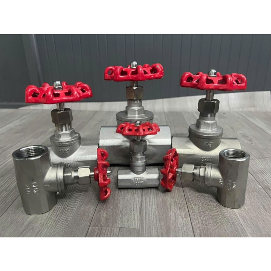 VAN CẦU HƠI INOX 304 MẶT BÍCH PN16 DN15