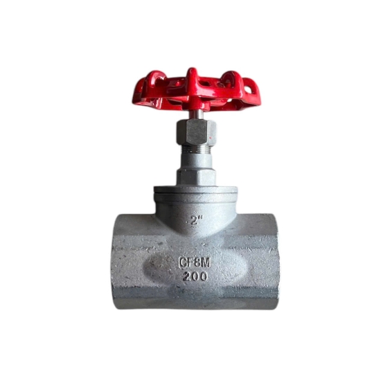 VAN CẦU HƠI INOX 304 NỐI REN TAY XOAY AFBV