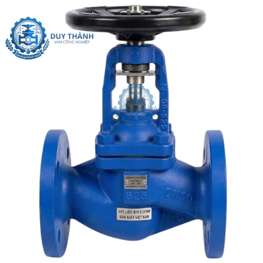Van Cầu Hơi Thép Mặt Bích DN200 DN250 DN300 AFBV