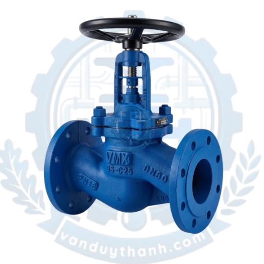 Van Cầu Thép Mặt Bích Dầu Nóng VMX DN15 - DN500