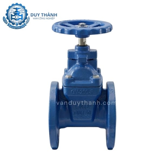 Van Cổng Ty Chìm Cánh Cao Su Mặt Bích PN16 YDK Korea