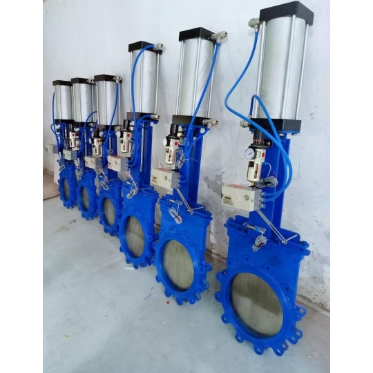 VAN DAO INOX 304 MẶT BÍCH PN10 16 KHÍ NÉN 