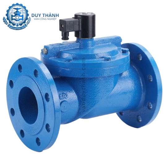 Van Điện Từ Gang Mặt Bích