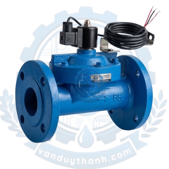 Van Điện Từ Gang Mặt Bích DFD Hewcho