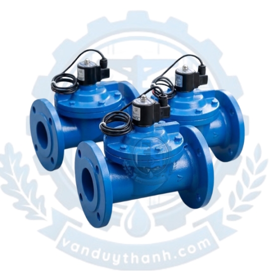 Van Điện Từ Gang Mặt Bích DFD-CF DN50 - DN200