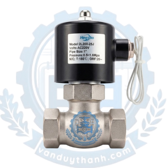 ​​​​​​​Van Điện Từ Hơi Inox 304 Hewcho