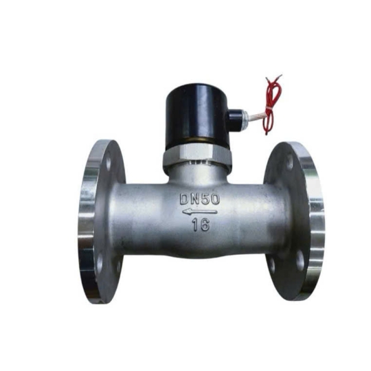 VAN ĐIỆN TỪ HƠI INOX 304 MẶT BÍCH  HEWCHO