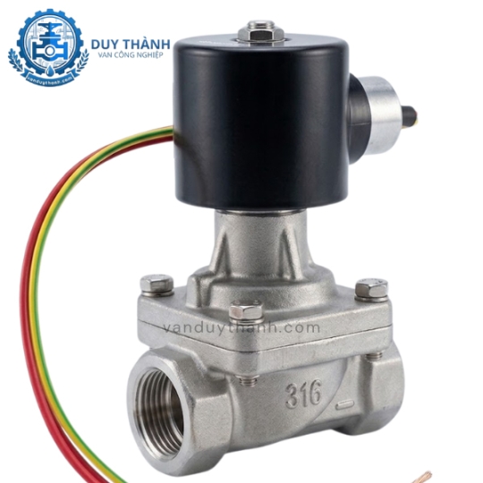 Van Điện Từ Hơi Inox 304 Nối Ren Rsps-15jf, 20jf, 25jf