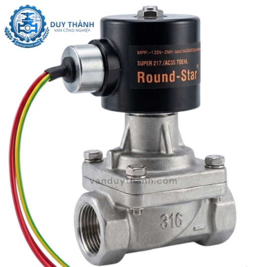 Van Điện Từ Hơi Inox 304 Nối Ren Rsps-15jf, 20jf, 25jf