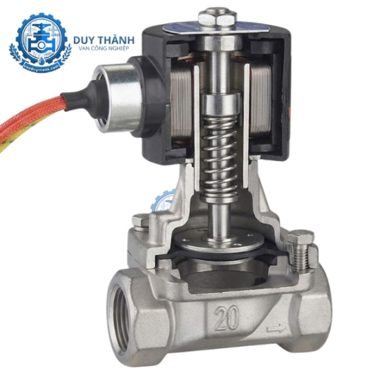 Van Điện Từ Hơi Nóng Round Star Rsps