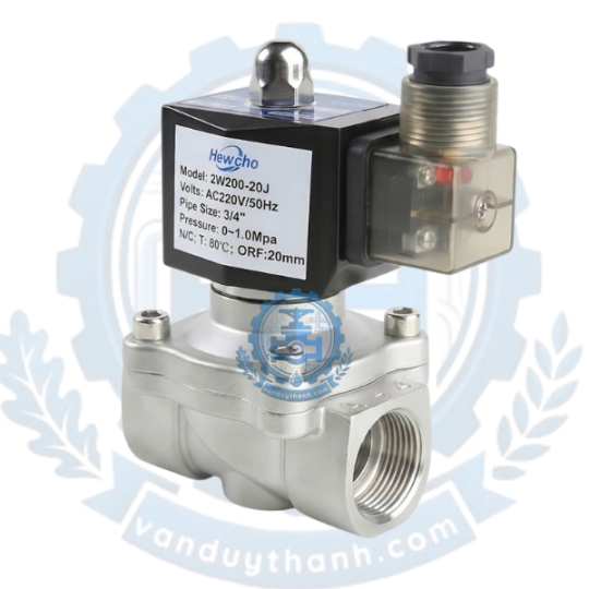 Van Điện Từ Inox Hewcho Ren DN15 - DN50