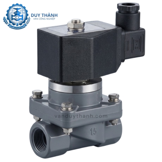 Van Điện Từ Nhựa Nối Ren Zcf-pu