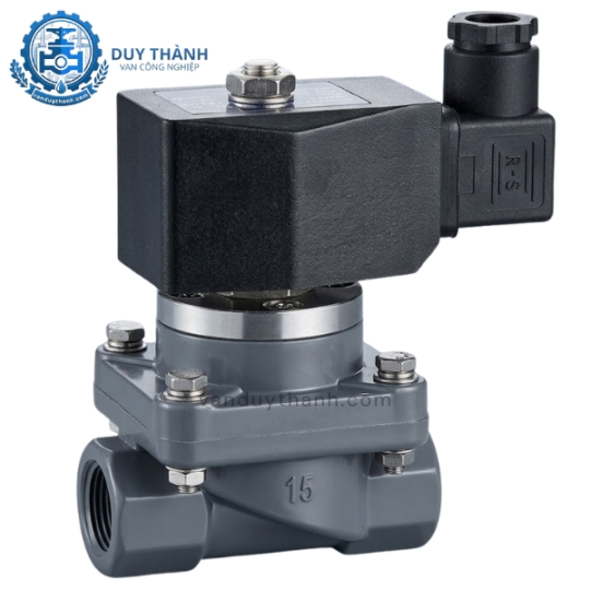 Van Điện Từ Nhựa Nối Ren Pa66