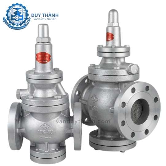 Van Giảm Áp Hơi Mặt Bích 10K TL12