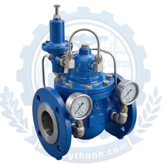 Van Giảm Áp Mặt Bích PN16 YDK KCV200
