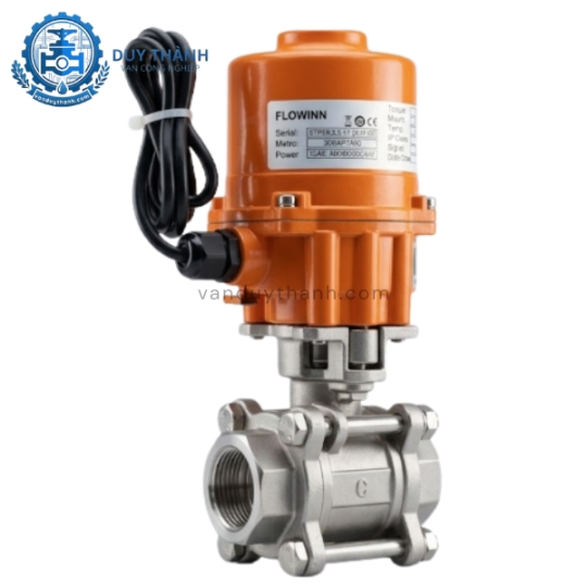 Van Bi 3PC Inox Jaki Điều Khiển Điện Flowinn