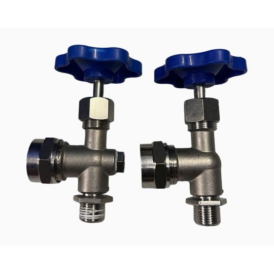 BỘ VAN KÍNH THỦY INOX 