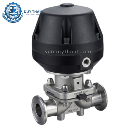 ​​​​​​​Van Màng Inox Vi Sinh Khí Nén 