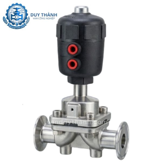​​​​​​​Van Màng Inox Vi Sinh Khí Nén 