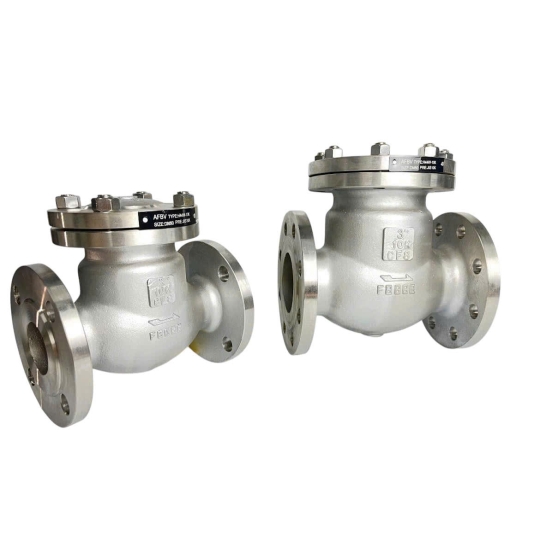 VAN 1 CHIỀU LÁ LẬT INOX 304 MẶT BÍCH 10K ANIX