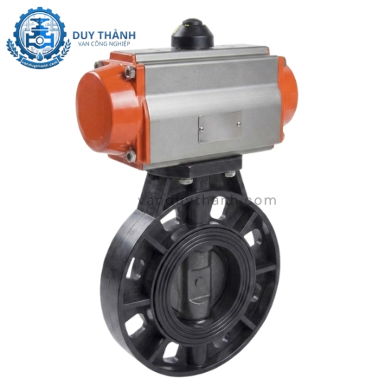 Van Bi Mặt Bích Thân Mỏng Inox 304, 316 Khí Nén