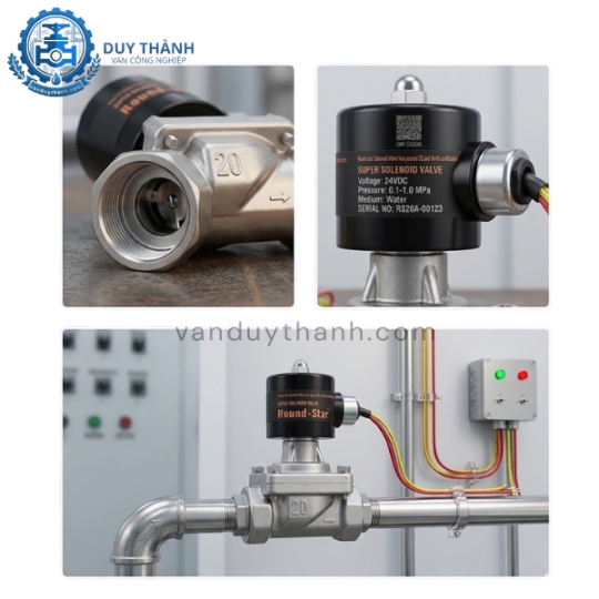 Van Điện Từ Mặt Bích Rsps-20jf