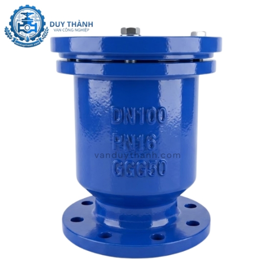 Van Xả Khí Gang Mặt Bích PN16