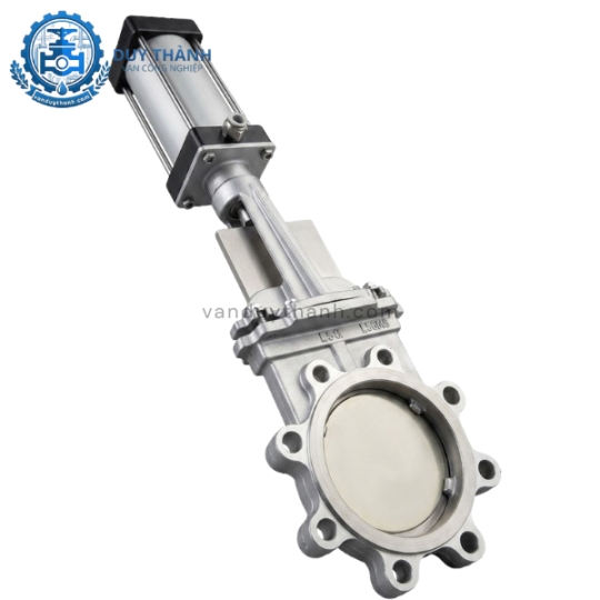 Van Xẻng, Van Dao Inox 304 Điều Khiển Khí Nén