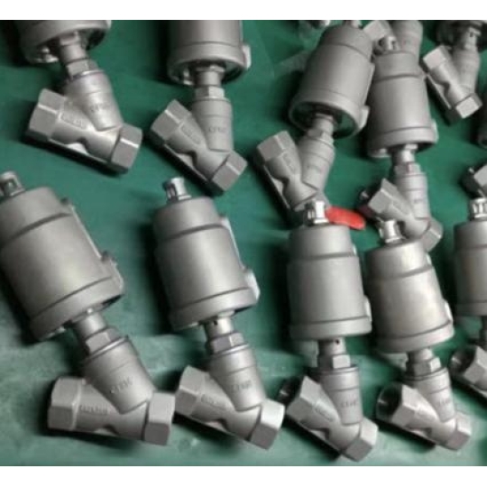 Van Y Xiên Inox 304 Khí Nén