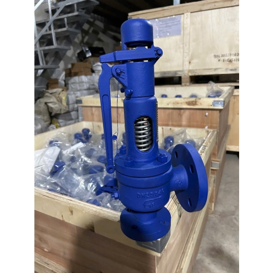 VAN AN TOÀN HƠI THÉP MẶT BÍCH