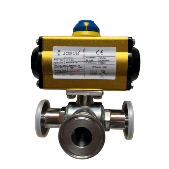 Van Bi Vi Sinh Inox Nối Clamp