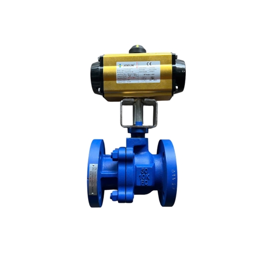 VAN BI 2PC THÉP WCB CÓ ĐẾ MẶT BÍCH 10K