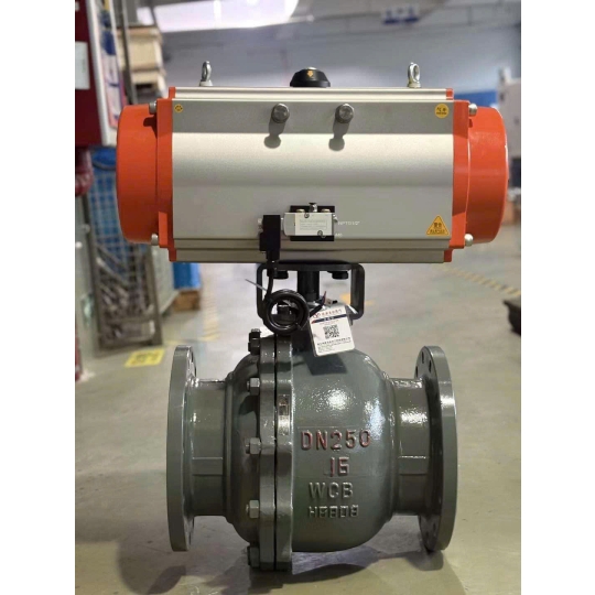 VAN BI 2PC THÉP WCB MẶT BÍCH PN 16 KHÍ NÉN SANPO MALAYSIA