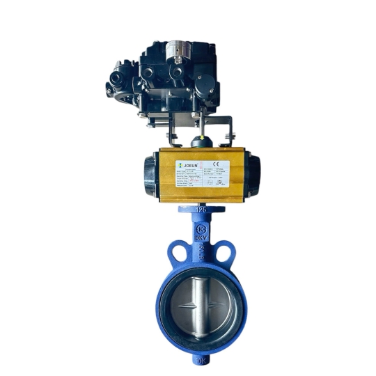 VAN BƯỚM INOX ĐIỀU KHIỂN KHÍ NÉN AT40DB