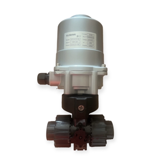 Van bi nhựa upvc điều khiển điện tuyến tính Flowinn