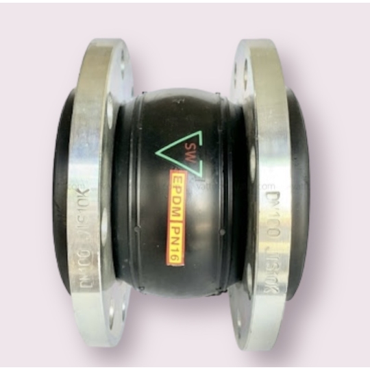 Khớp Nối Mềm Cao Su Mặt Bích Inox 304 PN16